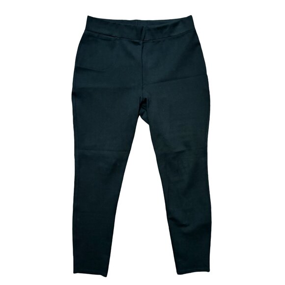 QUINCE Ultra Stretchy Ponte Skinny Pants in Black SZ M - Picture 2 of 10